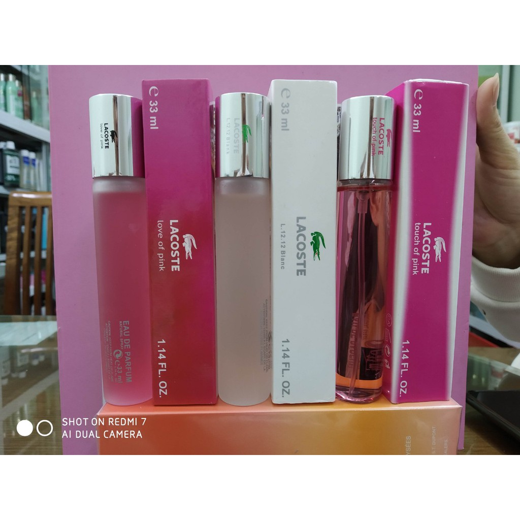 Lacoste love shop of pink 33ml