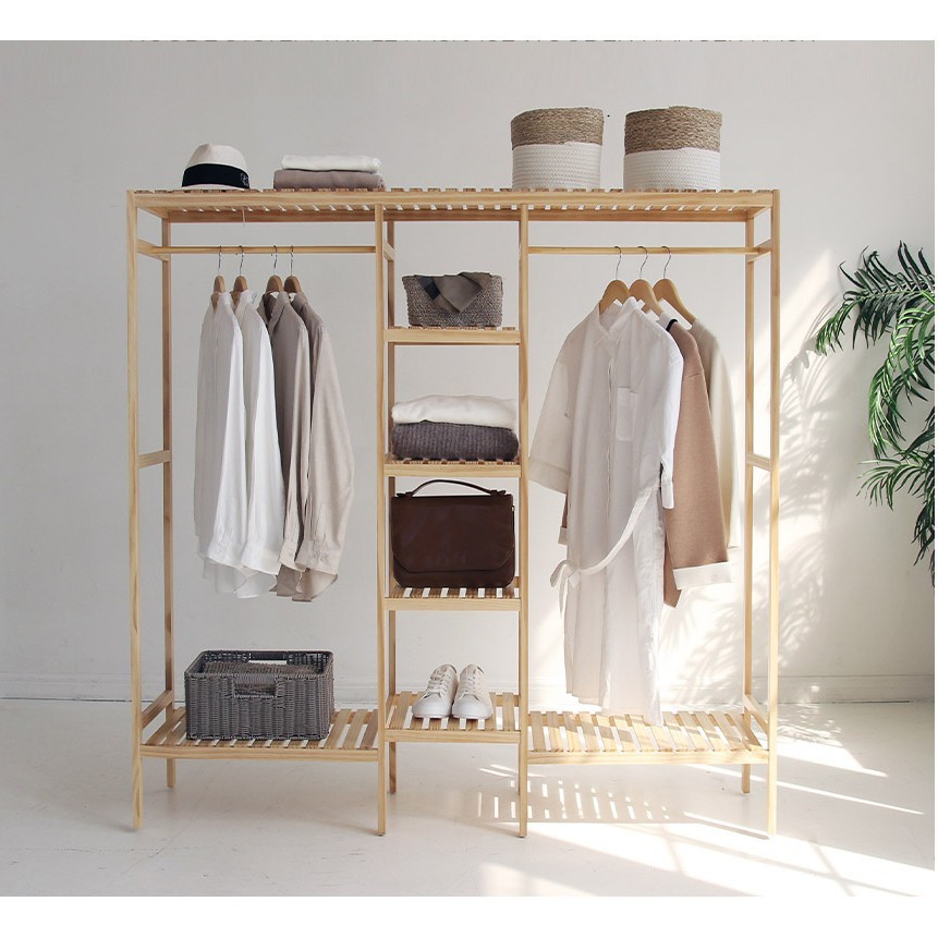 Ảnh Tủ quần áo Behomemall 3 ngăn 3