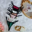 CK050 Quần Lót Lọt Khe sexy Vải Lụa - quần chíp lụa màu viền đen - Kelly Wang