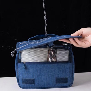 Túi vệ sinh du lịch BAMBOOB Di động dung tích lớn có móc Túi trang điểm treo chống nước