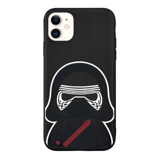 Ốp điện thoại mềm mờ hoạt hình dễ thương Star Wars cho iPhone 16 15 14 13 12 11 Pro Promax 14Plus mini X XS XR XSMAX 6 6s 5 5S 6plus / 6splus 7 8 SE2020 7plus / 8Plus