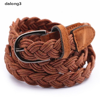 [dalong3] Thắt Lưng Bện Sợi Co Giãn Bản Rộng Thời Trang Cho Nữ