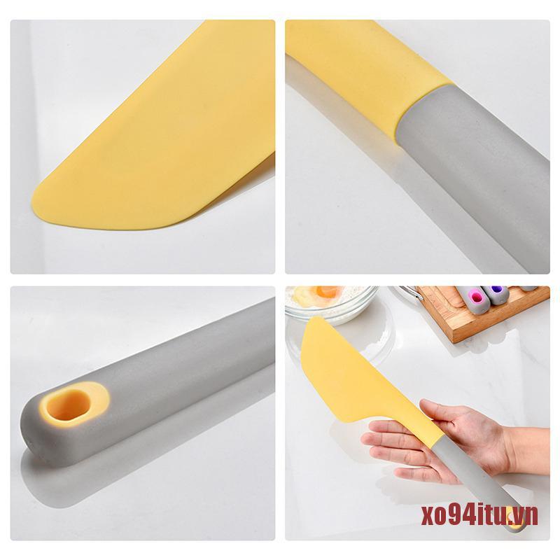 Muỗng silicon chống dính cỡ lớn dùng làm bánh tiện lợi