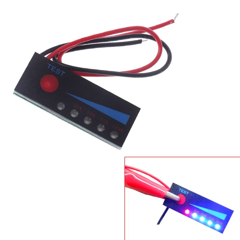 Máy kiểm tra dung lượng pin Lithium 12V 3.7V 2S-4S 18650 chất lượng cao