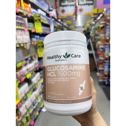 Sụn vi cá mập Healthy Care Shark Cartilage 750mg hỗ trợ xương khớp, tăng cường miễn dịch 200 viên