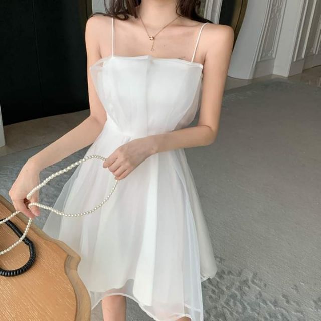 Váy 2 dây ( có sẵn ) | Shopee Việt Nam