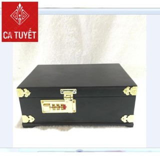[Siêu Rẻ]HỘP ĐỰNG TRANG SỨC GỖ HƯƠNG LOẠI CAO CẤP KHÓA MÃ SỐ