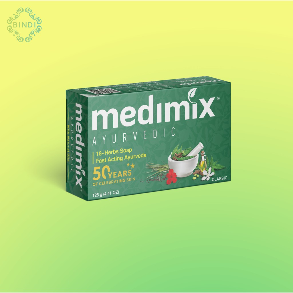 Ảnh Set 9 xà phòng Medimix 18 loại thảo dược 125g/bánh Tặng 1 xà phòng 125g 2