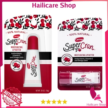 [Nhập Mỹ] Son Dưỡng Môi Carmex SuperCran Lip Butter/ Tube
