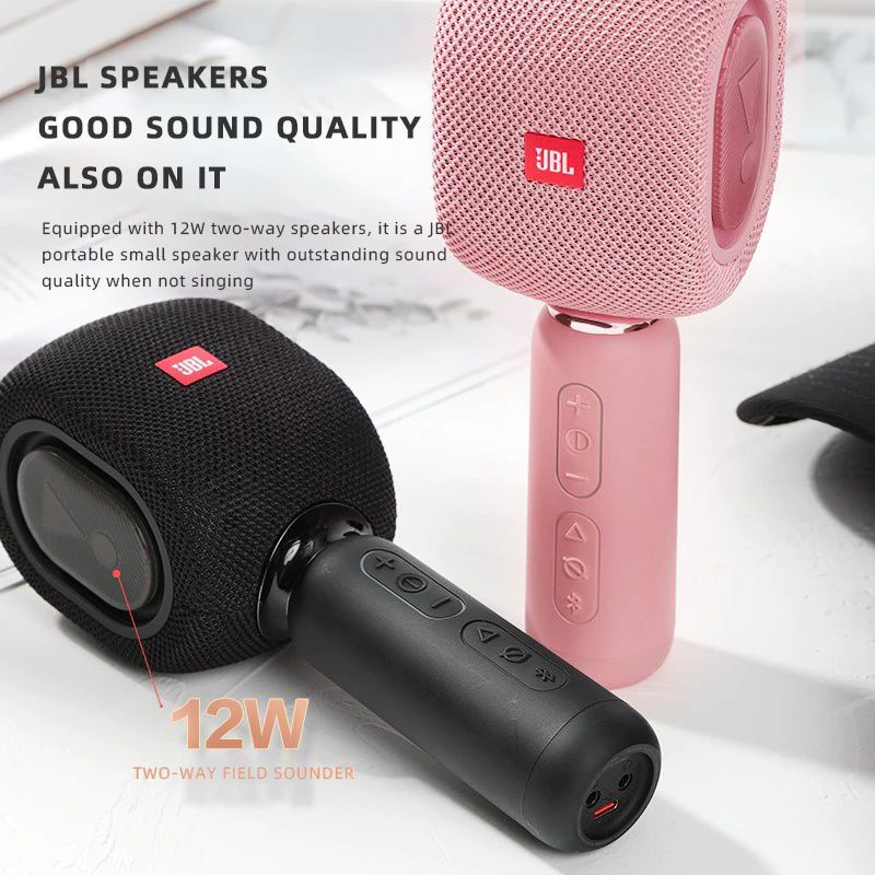 ( hàng chuẩn) Micro Karaoke Bluetooth ( jbl ) KMC 500 Thế Hệ Mới Mic