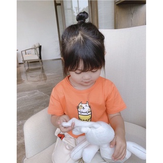 AT10-Áo thun cộc tay  bé gái cotton loại 1 siêu dễ thương đáng yêu - Size 9-28Kg