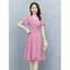 Đầm xoè voan chiffoan hàng cao cấp thời trang hàn quốc siêu xinh xắn , tiểu thư hàn quốc HIYU STORE