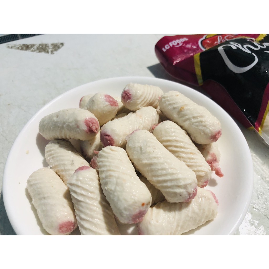 500g chả mực xoắn ống Lacusina