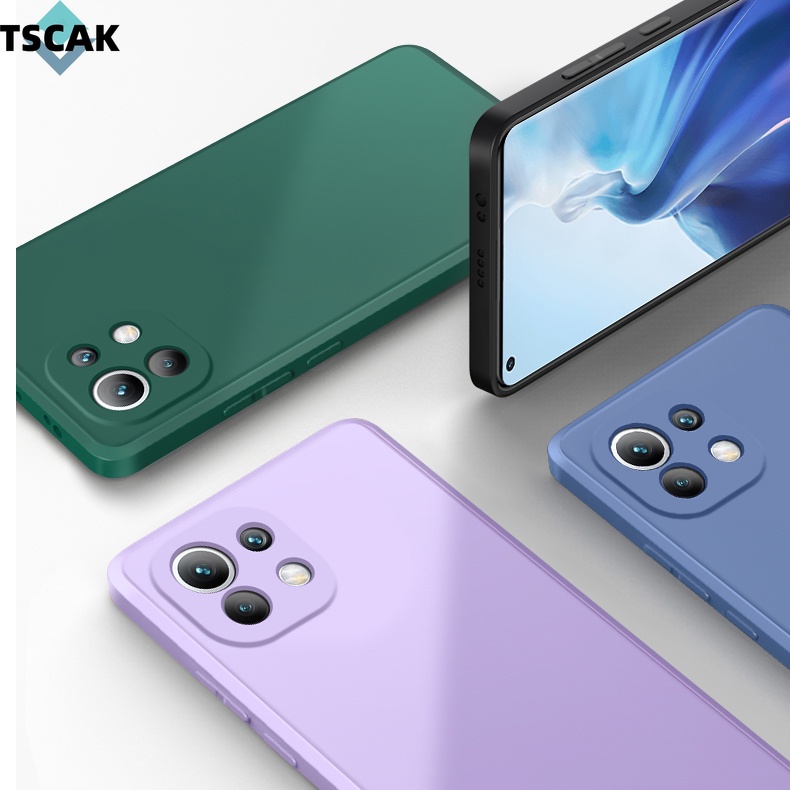 Ốp điện thoại silicon mềm siêu mỏng bảo vệ camera chất lượng cho Xiaomi Civi Max 4 Mix 2s 2 Mi 11 Lite 11 Pro 11