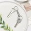 Vòng chìa khóa YRBWD Tháo rời Di động có thể điều chỉnh Khóa mẹ con có thể tháo rời