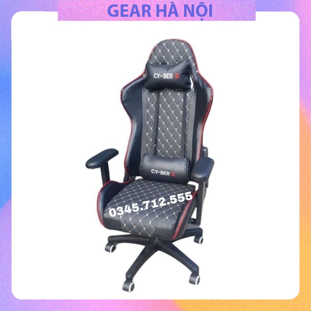 Ghế Gaming , Ghế Văn Phòng Cyber S , Đỏ , Đen chơi game Dày dặn, nâng ...