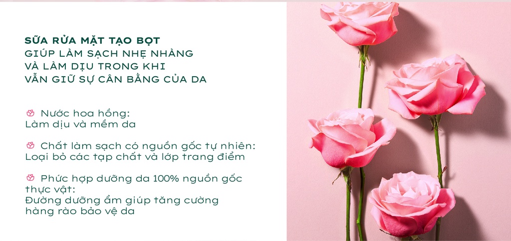 Mô tả Sữa rửa mặt tạo bọt Nuxe Very Rose 150ml - 2