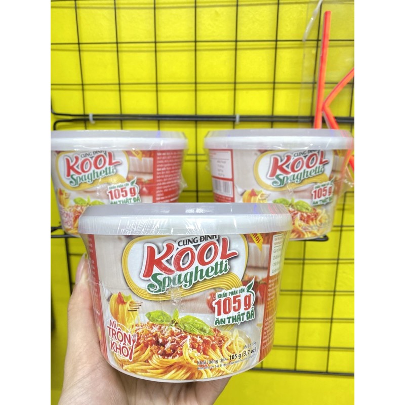 Mì trộn Cung Đình Kool Spaghetti tô 105g | Shopee Việt Nam