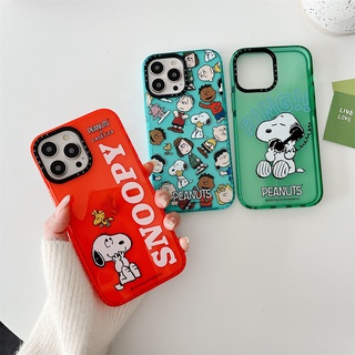 Dễ Thương Chó Snoopy Cho iPhone 16 15 14 Pro Max Ốp Silicon Mềm Cho iPhone 12 13 Pro Max Ốp Lưng Chống Sốc Cho iPhone 7 8 Plus XR Hoạt Hình Đậu Phộng Ốp Lưng iPhone 11 15