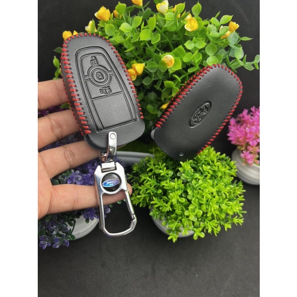 Bao da chìa khoá dành cho xe Ford Everest 2021, Ecosport 2018-2022 Explorer 2019