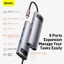 Bộ ChuyểN ĐổI Baseus USB C Sang HDMI USB 3.0 Cho MacBook Pro Air Surface Pro 7
