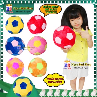 [LOẠI 1 CAO CẤP] THÚ BÔNG GỐI ÔM TRÁI BANH SIÊU MỀM MỊN NHIỀU MÀU CHO BÉ - GẤU BÔNG HÌNH TRÁI BANH