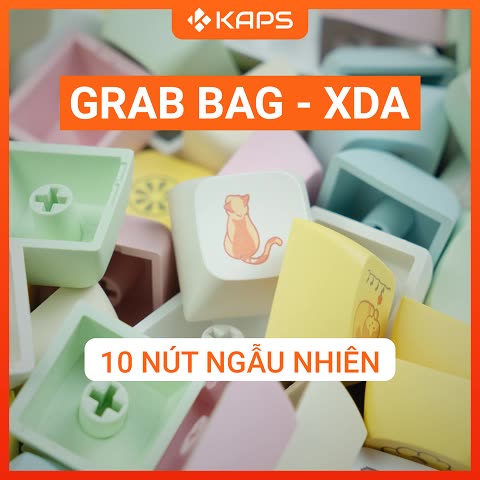 Keycap ngẫu nhiên profile XDA | Grab keycap | Grab XDA | In dyesub ...
