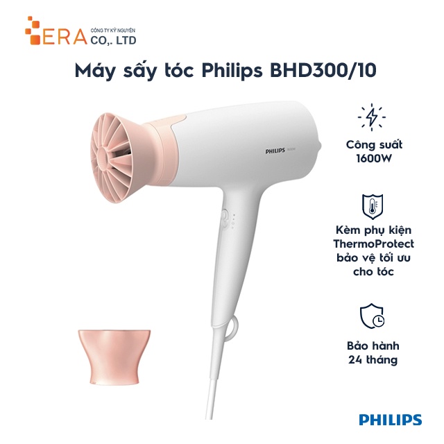Máy sấy tóc Philips BHD300/10 1600W - Hàng chính hãng | Shopee Việt Nam