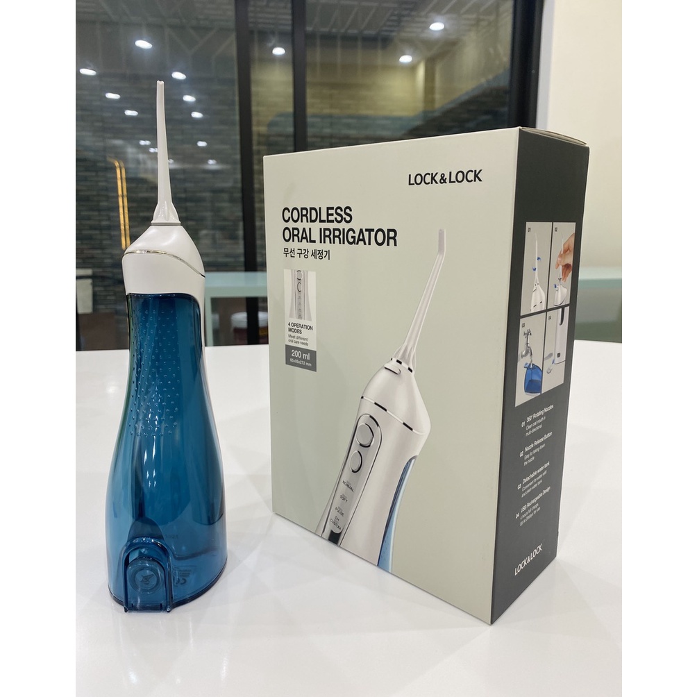 Bộ 4 đầu thay thế máy tăm nước LocknLock ENR126WHT_RB dành cho tăm nước ENR166GRY ENR156BLU - K-MALL