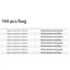 Set 164 Ống Co Nhiệt Bọc Dây Cáp Nhiều Màu Sắc Cre