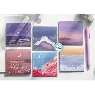 GIẤY NOTE OIL PAINTING