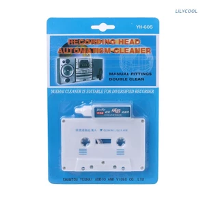 LILY * Cassette Tape Head Cleaner & Demagnetizer cho tất cả máy nghe nhạc cassette