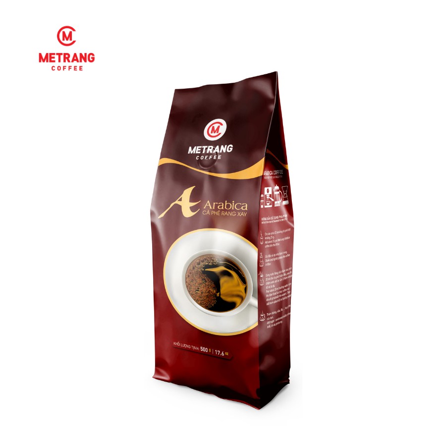 [Mã BMLTB35 giảm đến 35K đơn 99K] Cà phê Mê Trang Arabica (A) - Túi bột 500g
