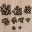 FEDAOG 10 Chiếc Đồng Jingle Bells Thủ Công Vòng Tay Vòng Cổ Handmade Retro Đồng
