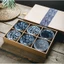 Bộ bát sứ men lam phong cách Nhật decor phòng bếp nhà cửa đồ gốm sứ vẽ tay gia đình cốc đĩa lenhome