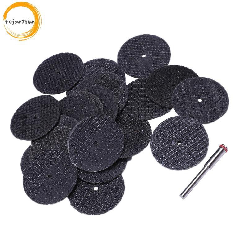 Bộ đĩa cắt lưỡi 25 chiếc 32mm có arbor cho dụng cụ quay Dremel