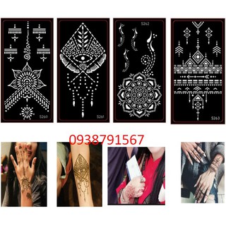 Giá tốt hình xăm henna sẽ giúp bạn có một món đồ thẩm mỹ hoàn toàn mới và độc đáo mà không phải bỏ ra quá nhiều tiền. Cùng xem qua ảnh để tìm được những hình xăm henna với giá tốt nhưng vẫn đảm bảo về chất lượng và sự độc đáo.