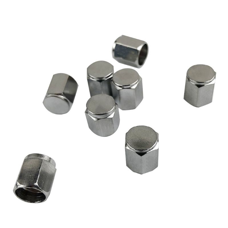 Set 8 Nắp Van Lốp Xe Hơi Làm Bằng Hợp Kim Nhôm Tiện Dụng