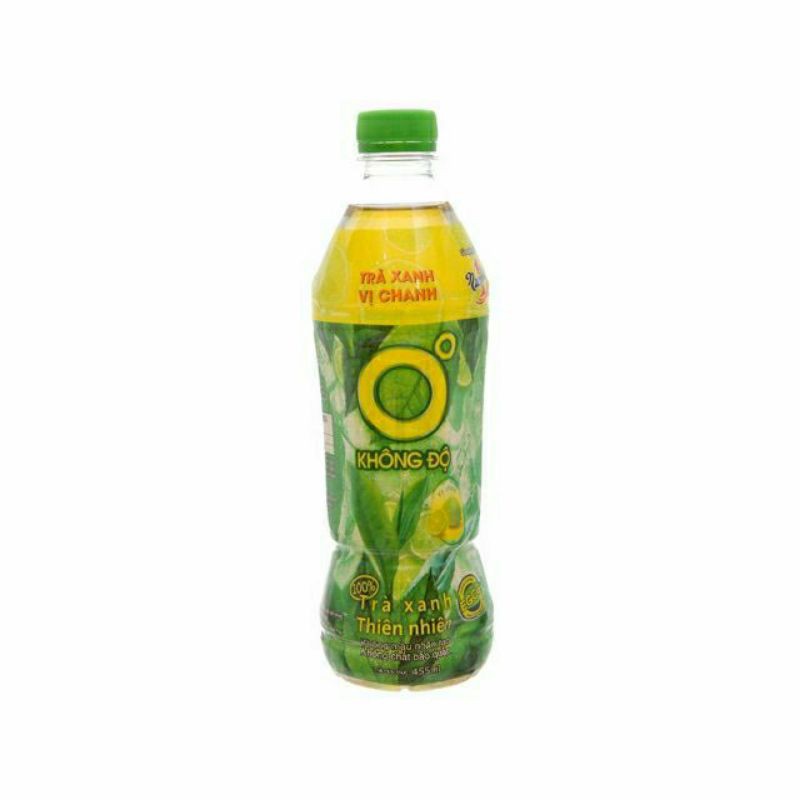 2 chai Chai trà xanh 0 độ hương chanh 455ml | Shopee Việt Nam