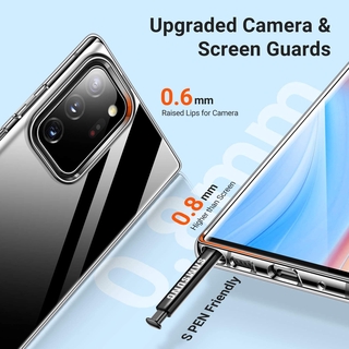 Ôp Điện Thoại Silicon Dẻo Trong Suốt Siêu Mỏng Cho samsung galaxy note 20 ultra note 10 + note 9 note 8 note 10 lite a24 a54 Ốp
