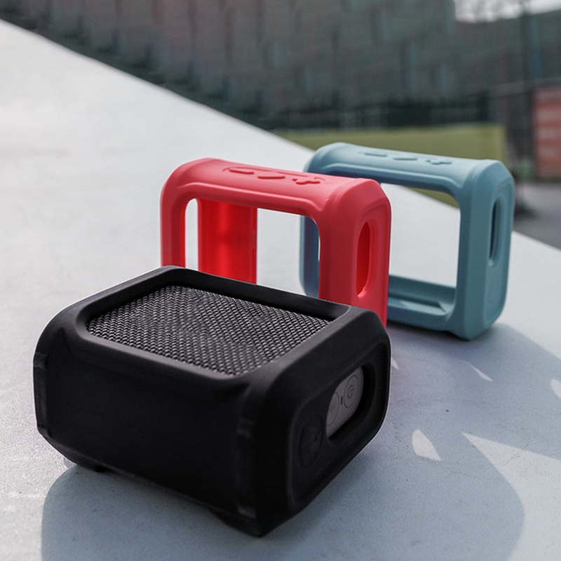 Vỏ silicon WU choJBL GO3 Loa mang theo cho vỏ có dây đeo phong cách cổ điển