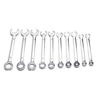 HL 10 Cái 4-11mm Bộ Cờ Lê Hộp Mini Mở Đa Năng Kết Hợp Cờ Lê Ratchet