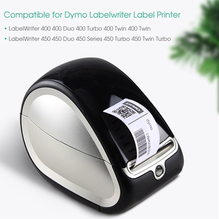 Cuộn Nhãn Dán Nhiệt Nhiều Kích Cỡ Cho Máy In DYMO 99010 99012 99014 11352 11354 11355 DYMO LabelWriter 450 Turbo TwinTurbo DUO 4XL 400 320