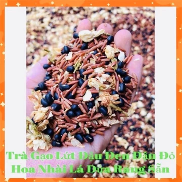 (Mã NSF02P125 giảm 25K) Trà Gạo lứt đậu đen,đậu đỏ mix Hoa nhài [DETOX GIẢM CÂN] / Trà Rang Tay Sẵn Cực Thơm Ngon