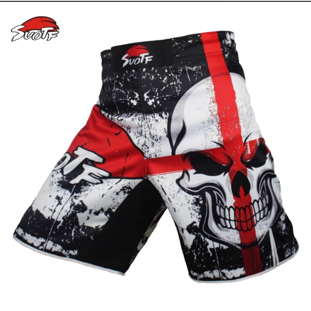 SOTF quần short đấm bốc MMA Pretorian, kiểu Brock Lesnar, quần muay Thái chiến đấu