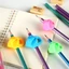 LAKAM Silicone Pencil Grips Đào tạo Ba ngón Thư pháp Viết Hỗ trợ Grip