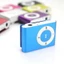 DELMER MP3 Player 3.5mm Gương Walkman thời trang Máy nghe nhạc chống nước bằng kim loại