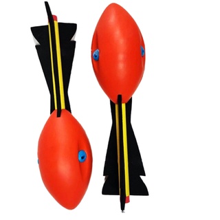 CH 1 Bộ Bọt An Toàn Cho Chơi Ném Tên Lửa Thể Thao Cạnh Tranh Playset Ngoài Trời Ném Trò Chơi Thực Tế Cho Trẻ Em 3 + Đỏ Yel