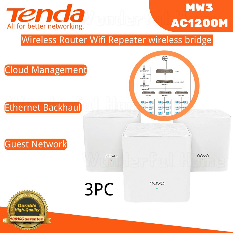 H Th Ng Gh P N I Nhi U Router Tenda Nova Mw Ac Shopee Vi T Nam