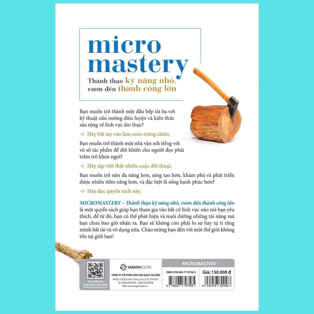 SÁCH - Micromastery - Thành thạo kỹ năng nhỏ, vươn đến thành công lớn - Tác Giả Robert Twigger